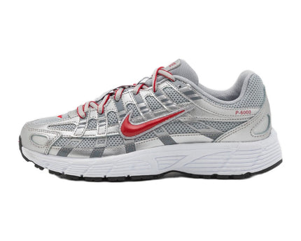 Nike Nike P-6000 Bg Metallic Silver Gym Red