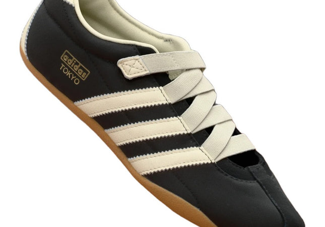 Adidas Tokyo Mary Jane Ballerina Core Black Cream White