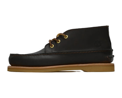 Timberland Vibram Crafted Boat Mid Lace Boot Dark Brown