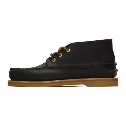 Timberland Vibram Crafted Boat Mid Lace Boot Dark Brown
