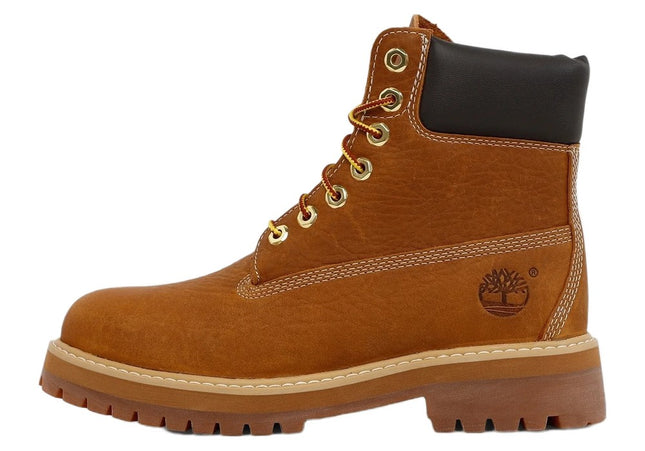 Timberland Heritage 6 in Lace Waterproof Boot Wheat Full Grain