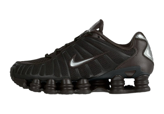Nike Shox TL Brown Metallic Silver-Coloured