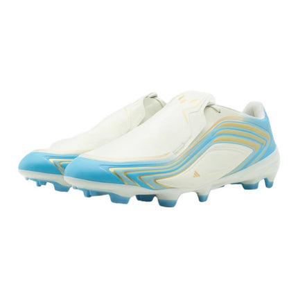 Adidas F50 Messi League Firm Ground Ivory Semi Blue Burst