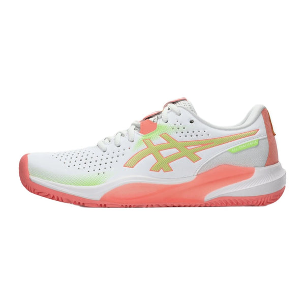 ASICS Gel Challenger 15 Padel White Guava