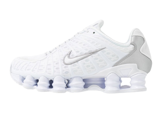 Nike Shox TL White Metallic Silver