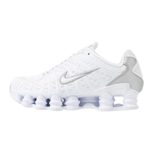 Nike Shox TL White Metallic Silver