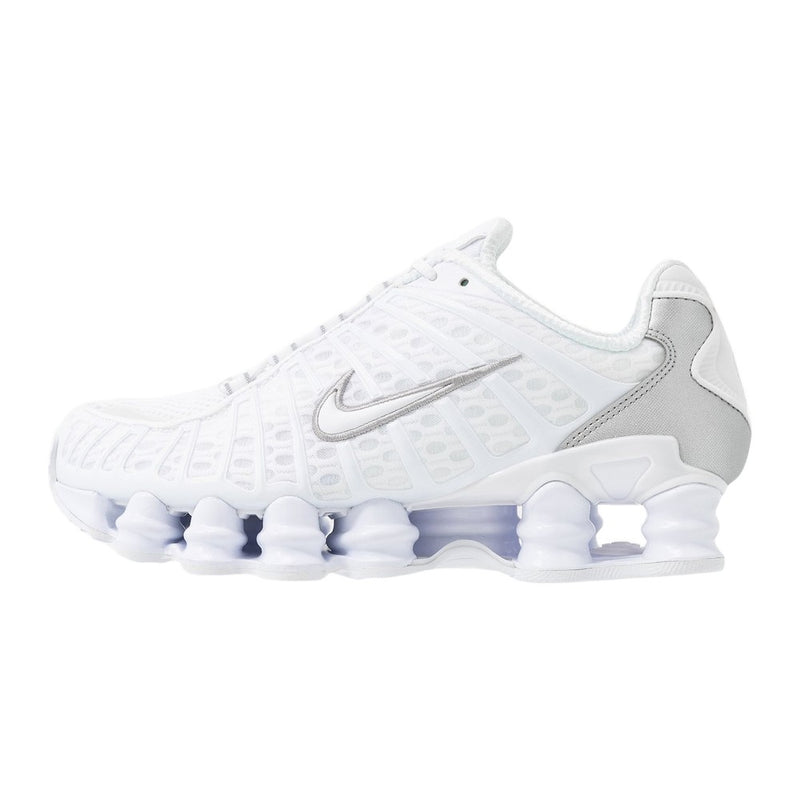 Nike Shox TL White Metallic Silver