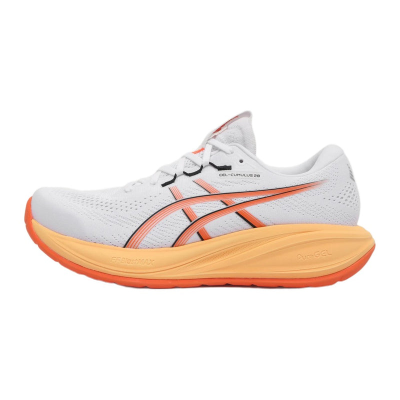 ASICS Gel-Cumulus 28 White Energy Orange
