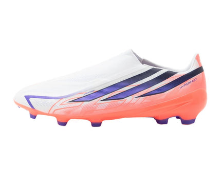 Adidas F50 Hyperfast League Laceless Firm Ground Footwear White Solar Purple