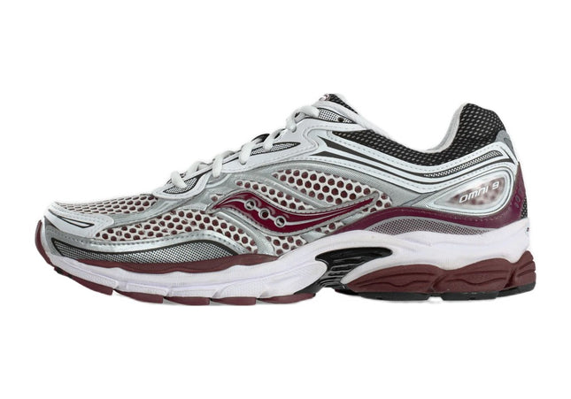 Saucony Progrid Omni 9 White Maroon