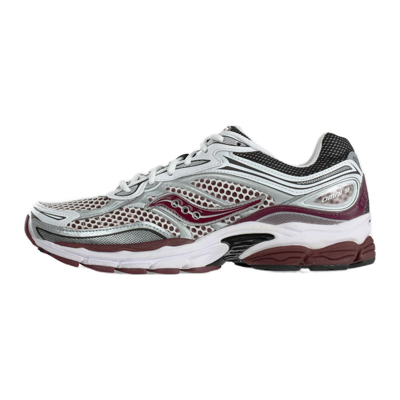 Saucony Progrid Omni 9 White Maroon