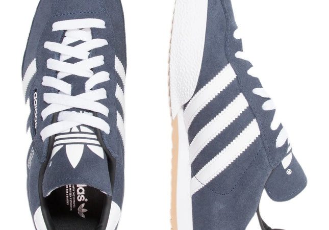 Adidas Samba Super Suede Marine Running White