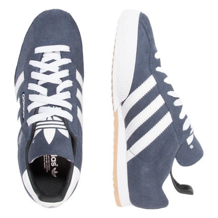 Adidas Samba Super Suede Marine Running White