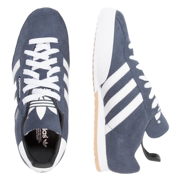 Adidas Samba Super Suede Marine Running White