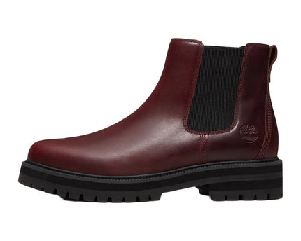 Timberland Britton Drive Mid Chelsea Boot Burgundy Full Grain