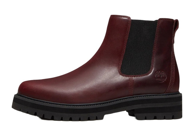 Timberland Britton Drive Mid Chelsea Boot Burgundy Full Grain