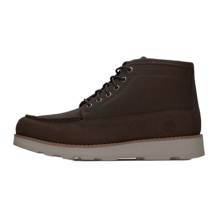 Timberland Britton Mills Mid Lace Chukka Boot Dark Brown
