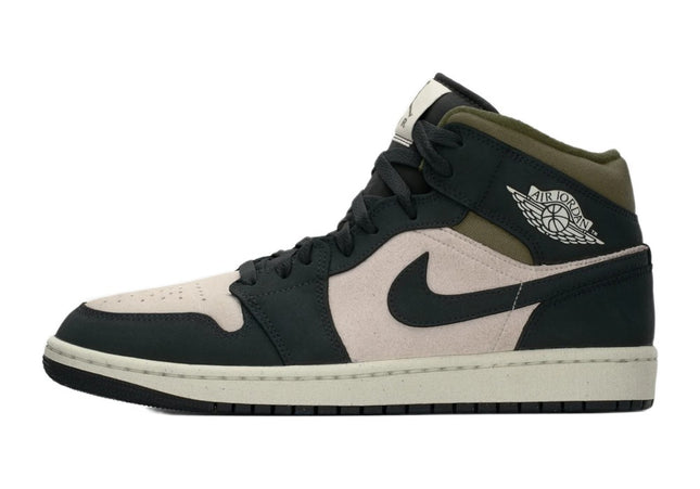 Jordan Air Jordan 1 Mid SE Light Orewood Brown Off Noir