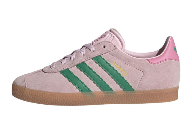 Adidas Gazelle Clear Pink Court Green Bliss Pink