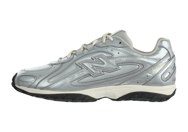 New Balance U204L Grey Matter Silver-Coloured Metallic