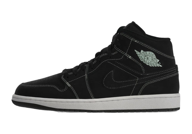 Jordan Air Jordan 1 Mid Black Pistachio Frost