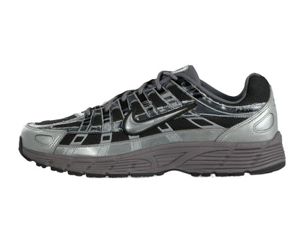 Nike P-6000 Black Metallic Silver-Coloured