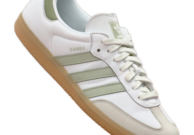 Adidas Samba OG Footwear White Halo Green