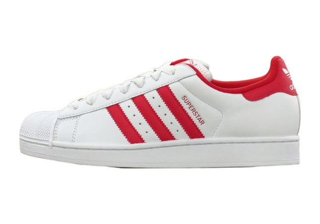 Adidas Superstar II Footwear White Better Scarlet