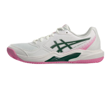 ASICS Dedicate 9 Padel White Jewel Green