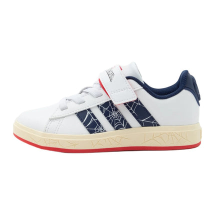 Adidas Grand Court Spider Man Footwear White Dark Blue