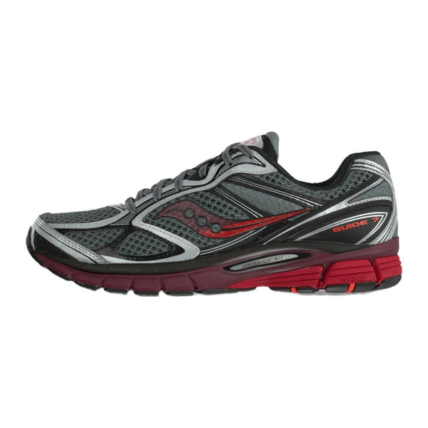 Saucony Progrid Guide 7 Silver-Coloured Maroon