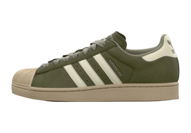 Adidas Superstar II Olive Strata Off White