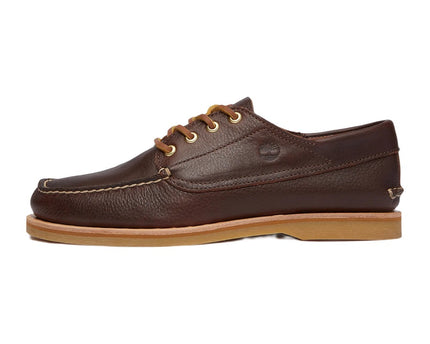 Timberland Vibram Crafted Boat 3 Eye Tumbled Brown