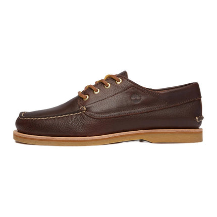 Timberland Vibram Crafted Boat 3 Eye Tumbled Brown