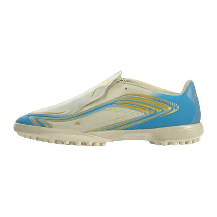 Adidas F50 Messi League Turf Ivory Semi Blue Burst
