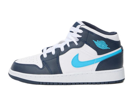 Jordan Air Jordan 1 Mid Obsidian Powder Blue