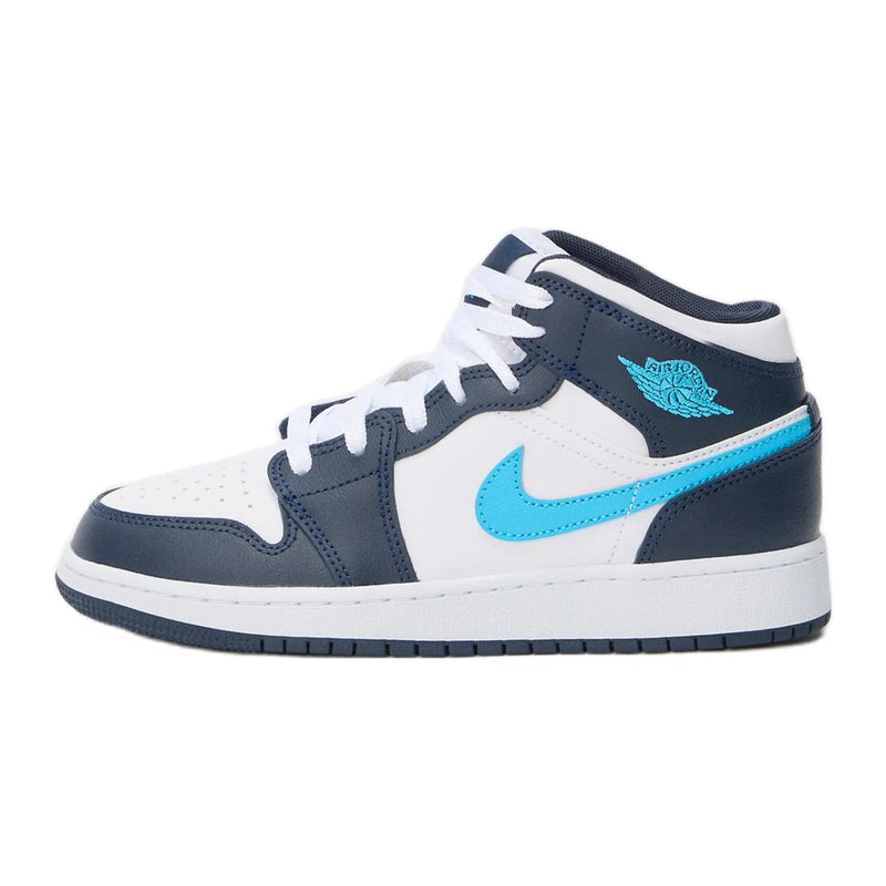 Jordan Air Jordan 1 Mid Obsidian Powder Blue