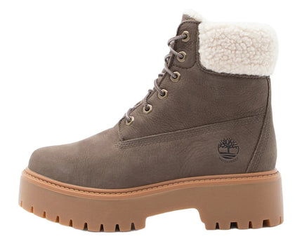 Timberland Stone Street Mid Warm Waterproof Boot Dark Brown