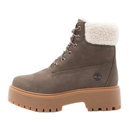 Timberland Stone Street Mid Warm Waterproof Boot Dark Brown
