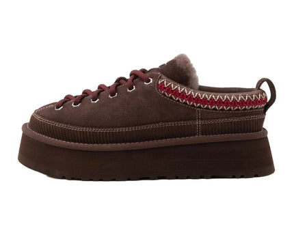 UGG Heritage Lace Up Burnt Cedar