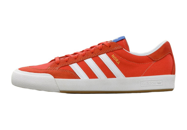 Adidas Skateboarding Nora Collegiate Orange Footwear White