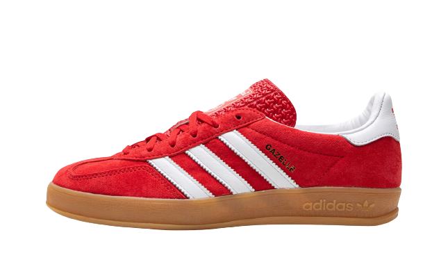 Adidas Gazelle Scarlet Cloud White