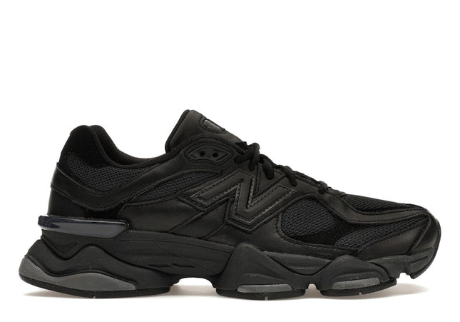 New Balance 9060 Triple Black Leather
