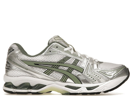 ASICS Gel-Kayano 14 White Pure Silver Slate Grey Sage