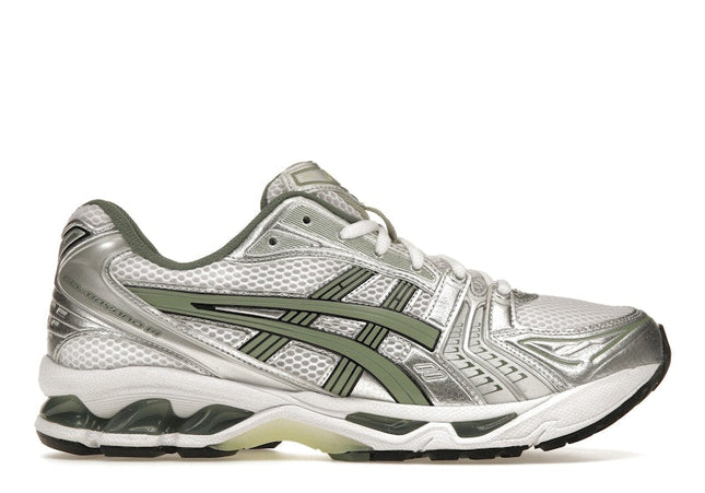 ASICS Gel-Kayano 14 White Pure Silver Slate Grey Sage