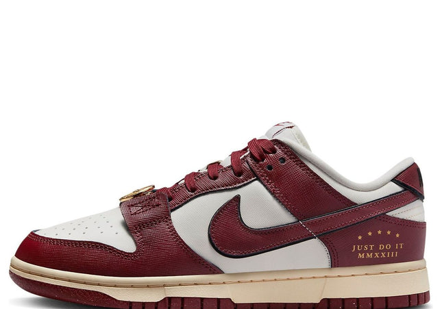 Nike Dunk Low SE Just Do It Sail Team Red W