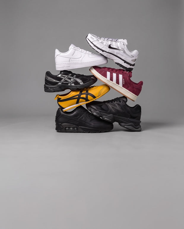 Stapel bestsellers: Air Force 1, P-6000, Gel-1130, Campus 00s, Mexico 66, Air Max 90 en 9060